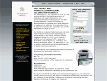 Tablet Screenshot of jhmetrology.com